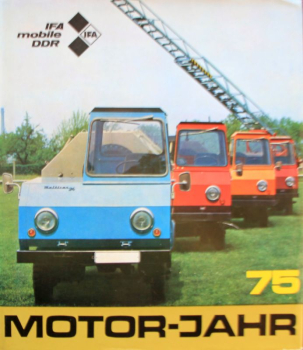 "Motor Jahr - Eine internationale Revue" 1975 Automobile-Yearbook (10202)